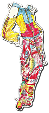 SPFW - Verão 2008. Ilustração - Willian Moreira para SPFW Journal.