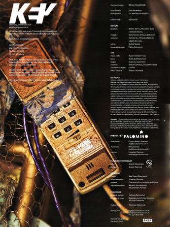 Caroline Trentini - Revista key #03 - 2006. Erika Palomino.