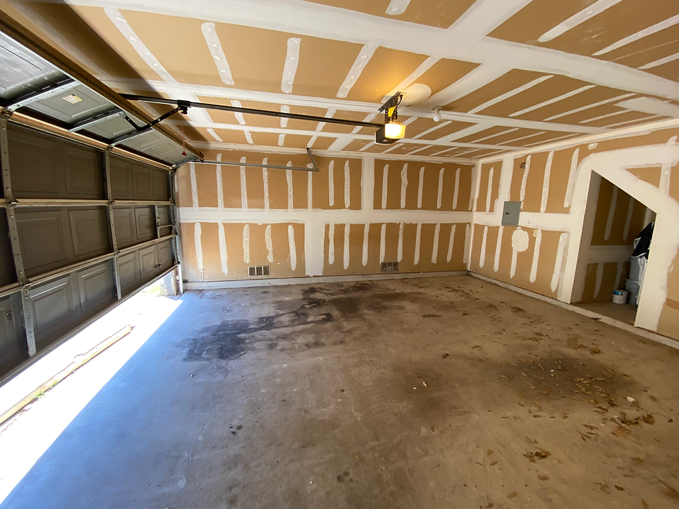 Garage Tape, Float and Painting