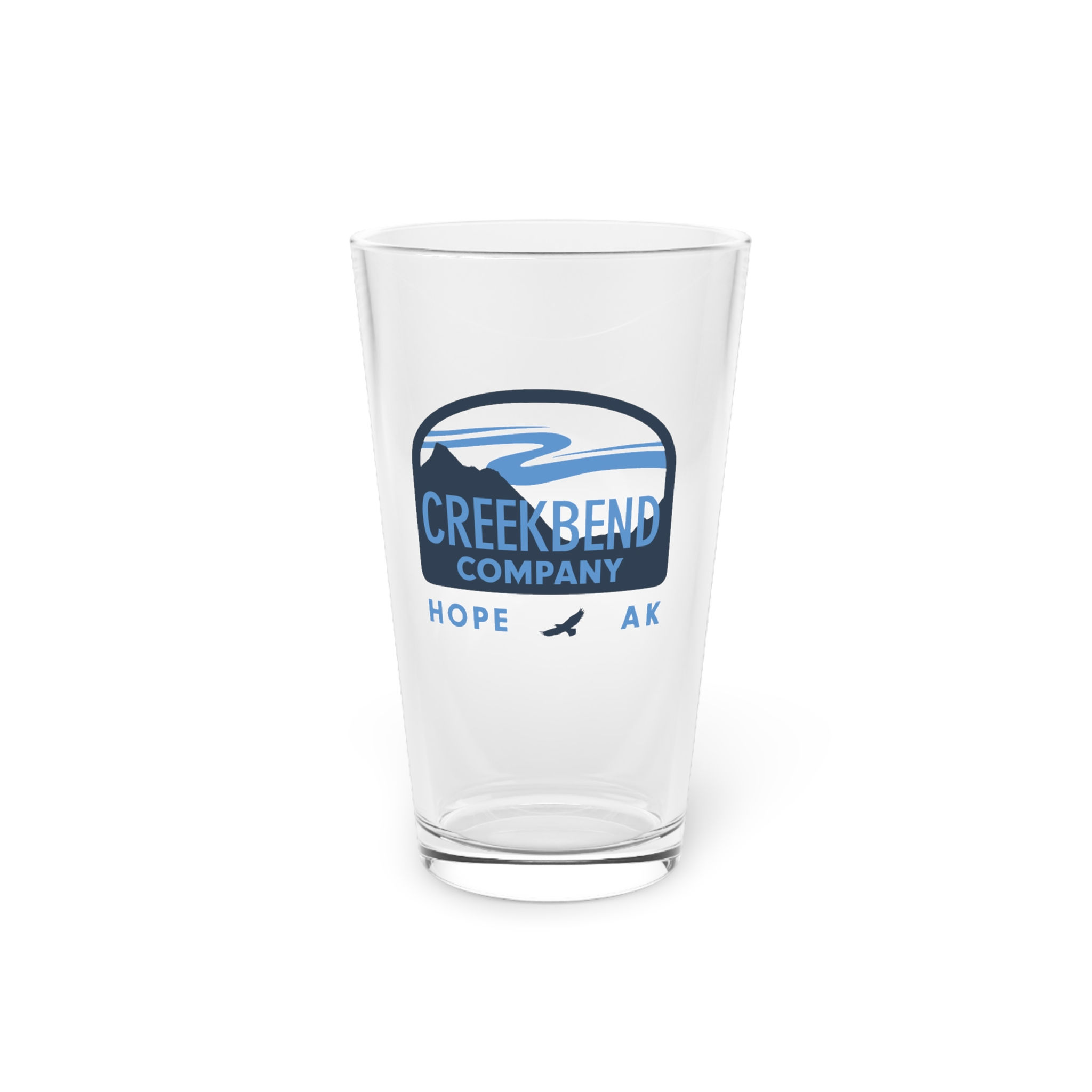 Creekbend 16oz Pint Glass 