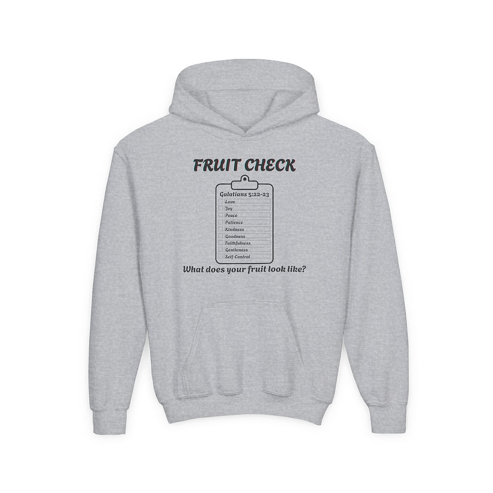 Thumbnail: Fruit Check Youth Hoodie