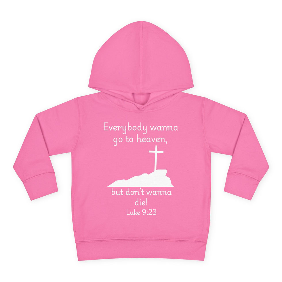 Thumbnail: Everybody Wanna Go… Toddler Fleece Hoodie