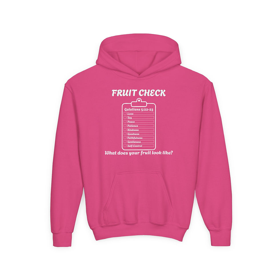 Thumbnail: Fruit Check Youth Hoodie