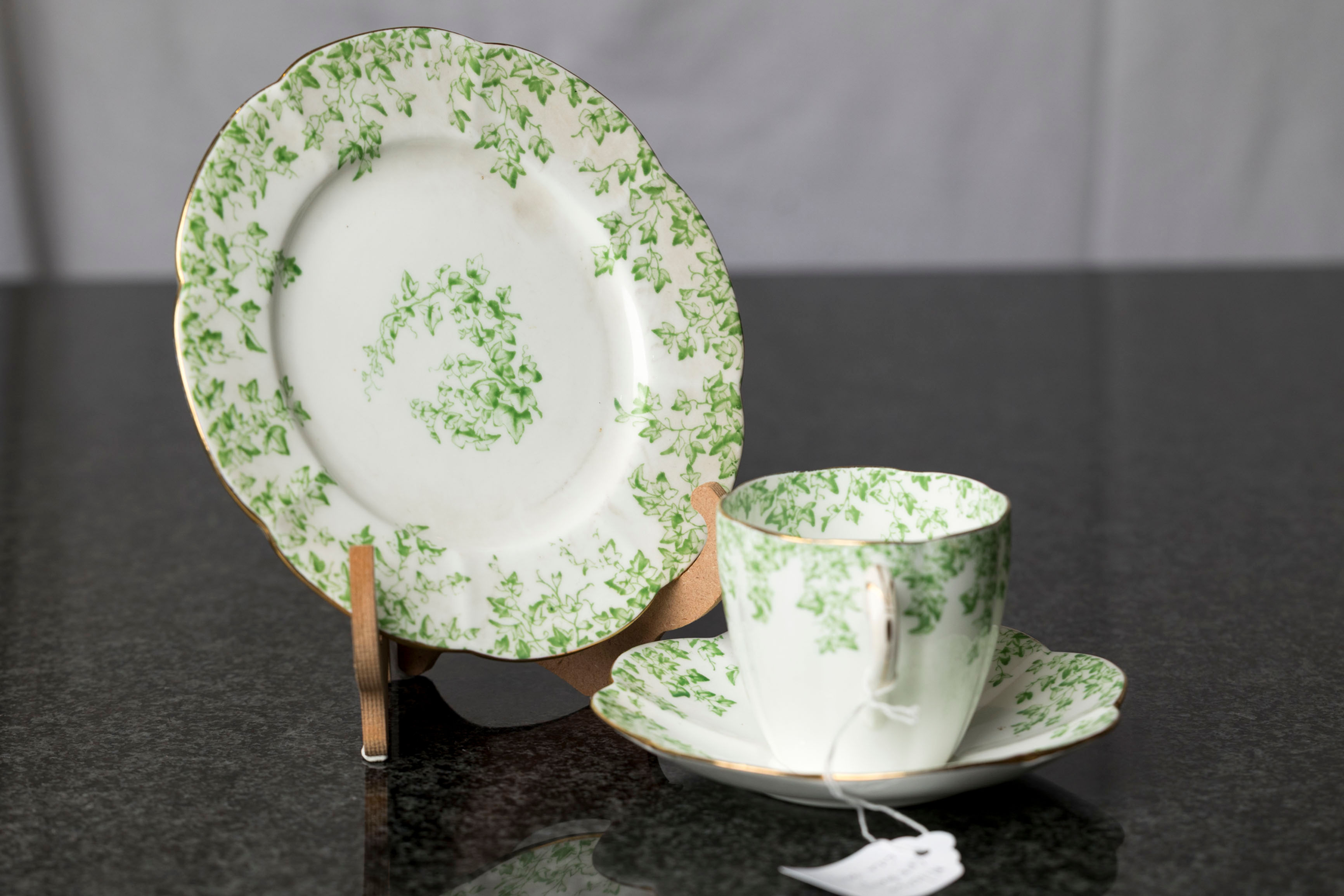 This is a charming piece for collectors of Edwardian or Victorian English China. The Foley China was produced by E. Brian & C