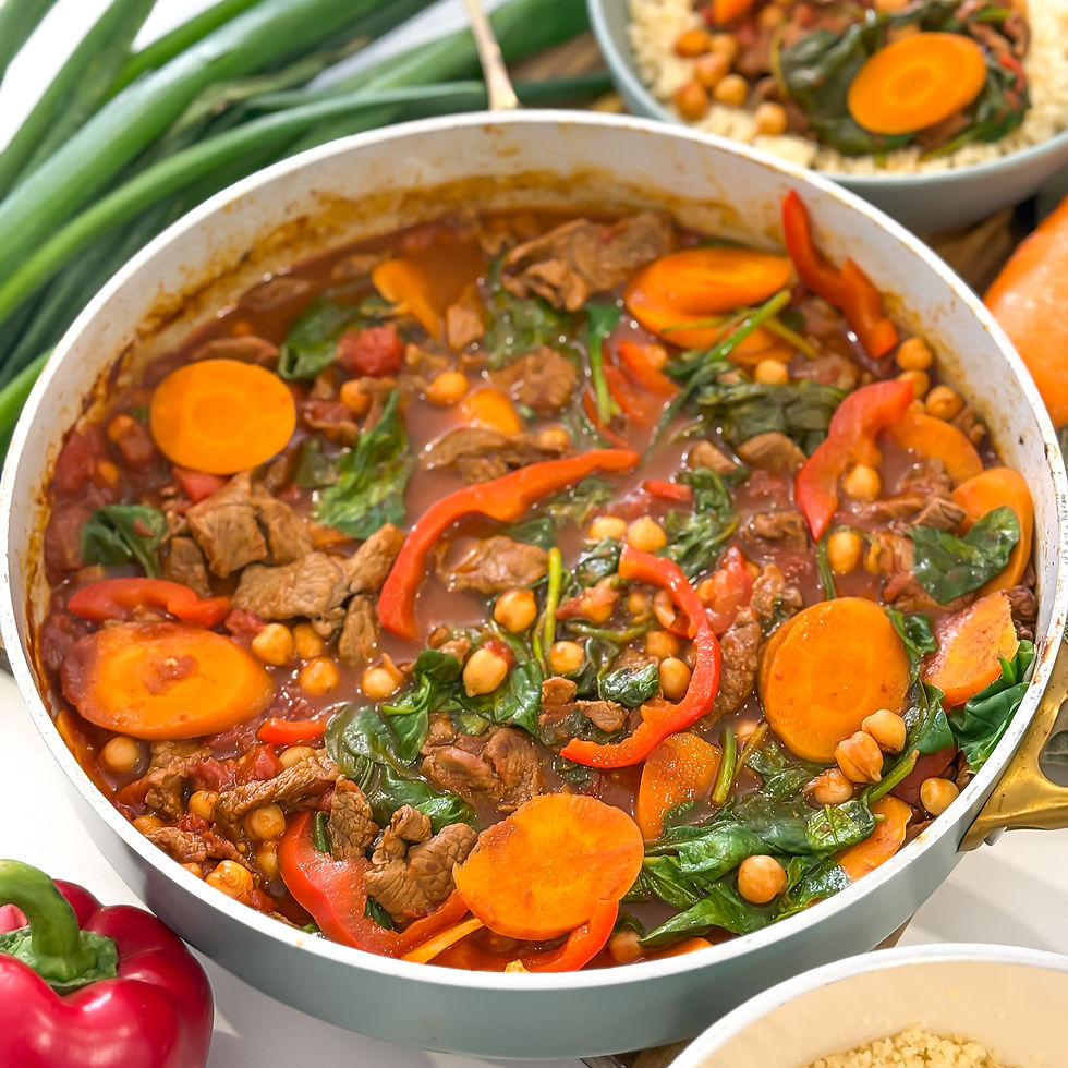 Lamb, Carrot & Chickpea Tagine