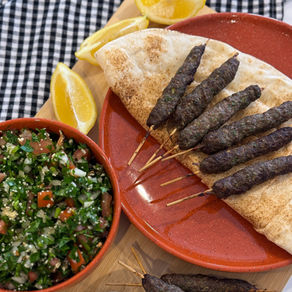 Easy Air-fryer Beef Kofta Skewers