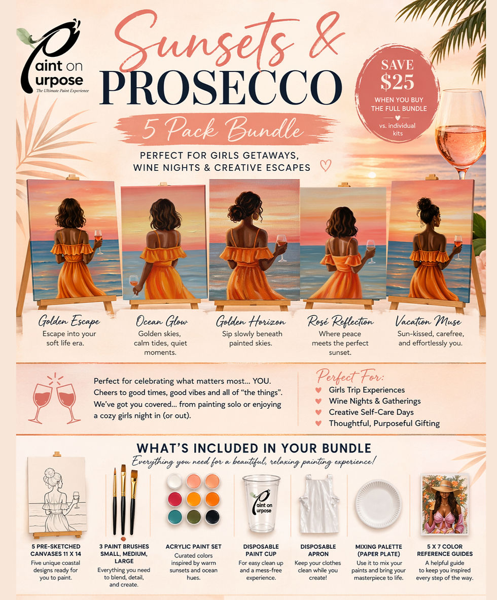 Thumbnail: Sunsets & Prosecco – Girls Getaway  (5-pk)