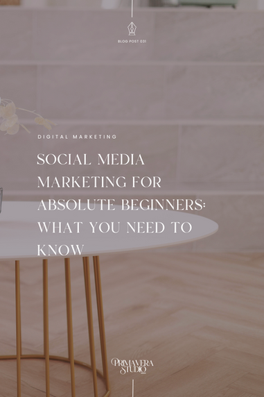 Social Media Marketing for Absolute Beginners: What You Need to Know