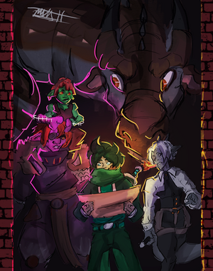 Artfight Adventuring Party