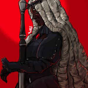 Lady with a Blade