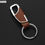 Thumbnail: Fashion Leather key Chain New Men Women Metal Waist Hanging KeyChain Best Gift 
