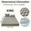 Thumbnail: 1pc Multicolor Waterproof Mattress Protector (No Pillowcase and Pillow Core) So