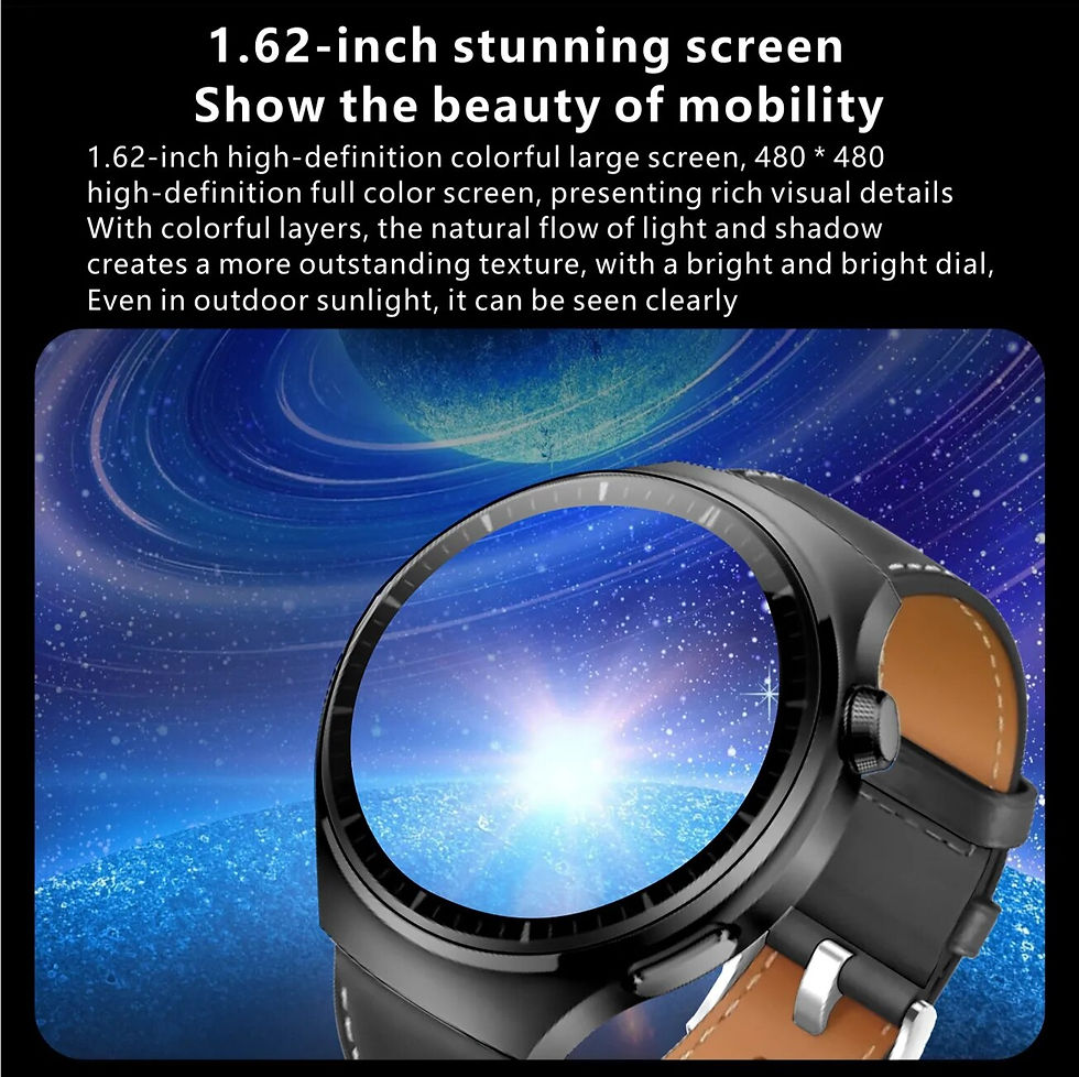 Thumbnail: New S20 MAX Smartwatch Voice Assistant Compass NFC Access Control Pressure Moni