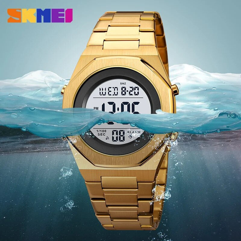 Thumbnail: SKMEI 2066 Business Digital Watches Men Waterproof Countdown Electronic Sport S