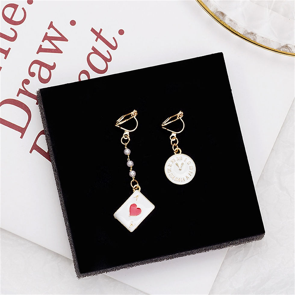 Thumbnail: Stainless Steel Poker Card Ace of Spades Pendant Chain Necklace For Women Men P