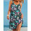 Thumbnail: Sea World Starfish Print Dress Women's Fashion Summer Strap Beach Dress Bohemia