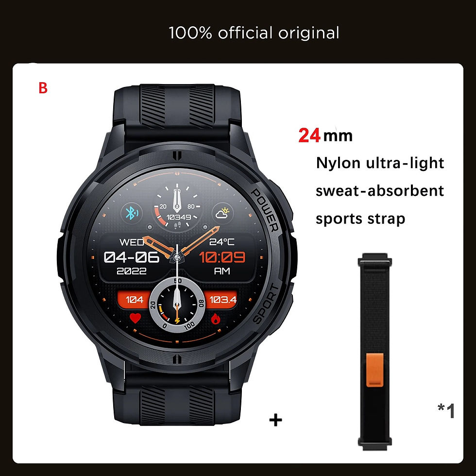 Thumbnail: Xiaomi Smart Watch Men Amoled 1ATM Waterproof Bluetooth Call 1.43 Inch 100+ Spo