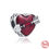 Thumbnail: New Silver 925 Red Series DIY Jewelry Lipstick High Heels Love Heart Dumbbell A