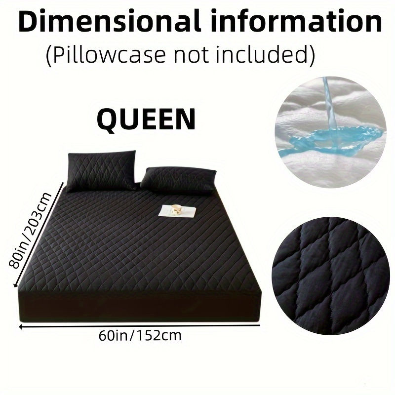 Thumbnail: 1pc Multicolor Waterproof Mattress Protector (No Pillowcase and Pillow Core) So