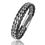 Thumbnail: Genuine Leather Chain Bracelet for Men Magnetic Stainless Steel Clasp in Plated