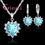 Thumbnail: True Love 925 Sterling Silver Jewelry Sets For Wedding Women Cubic Zirconia Pen