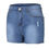 Thumbnail: Shorts Denim Jeans Woman Denim Shorts Broken Crimping High Waist Slim Summer Je