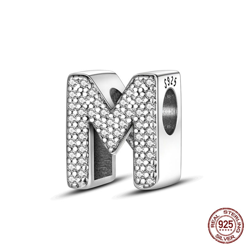 Thumbnail: Hot Sale Charms Fit Pandora 925 Original Bracelet 925 Silver Owl With Blue Zirc