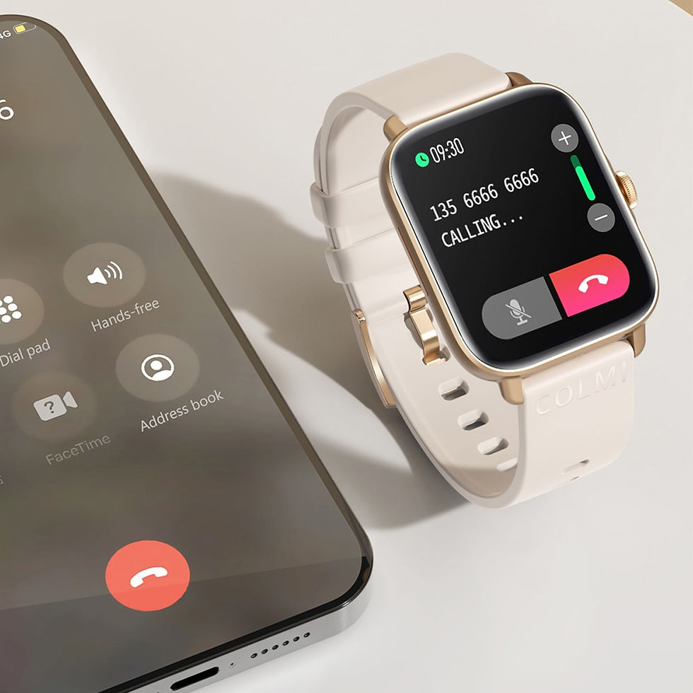 Thumbnail: COLMI P28 Plus Bluetooth Answer Call Smart Watch Men IP67 waterproof Women Dial