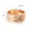 Thumbnail: New Fashion Spinner Rings for Women Men 585 Rose Gold Color Rotatable Matte Eng