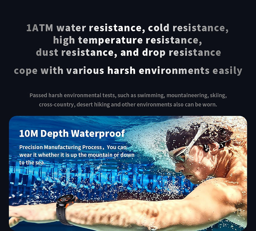 Thumbnail: Xiaomi Smart Watch Men Amoled 1ATM Waterproof Bluetooth Call 1.43 Inch 100+ Spo