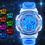 Thumbnail: Kids Electronic Watches Color Luminous Dial Life Waterproof Multi Function Lumi