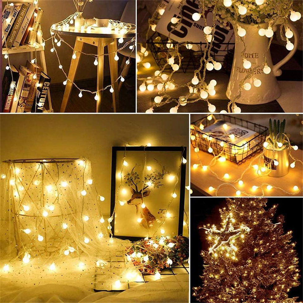 Thumbnail: USB/Battery Power LED Ball Garland Lights Fairy String Outdoor Lamp Home Room C