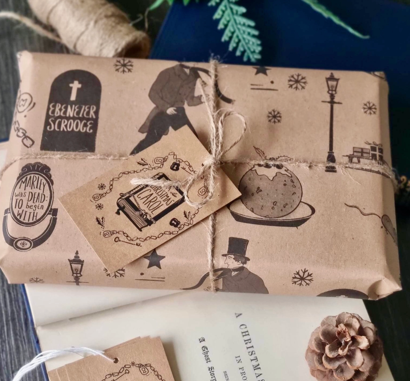 Luxury Gift Wrapping - A Christmas Carol