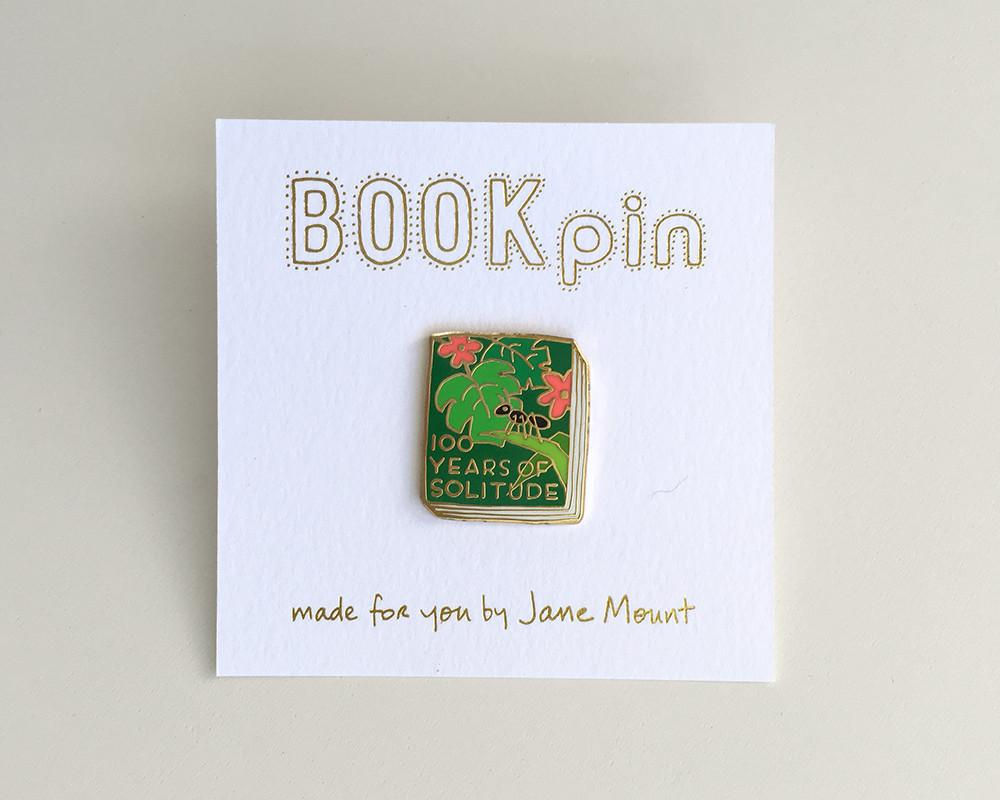 Book Pin: One Hundred Years of Solitude