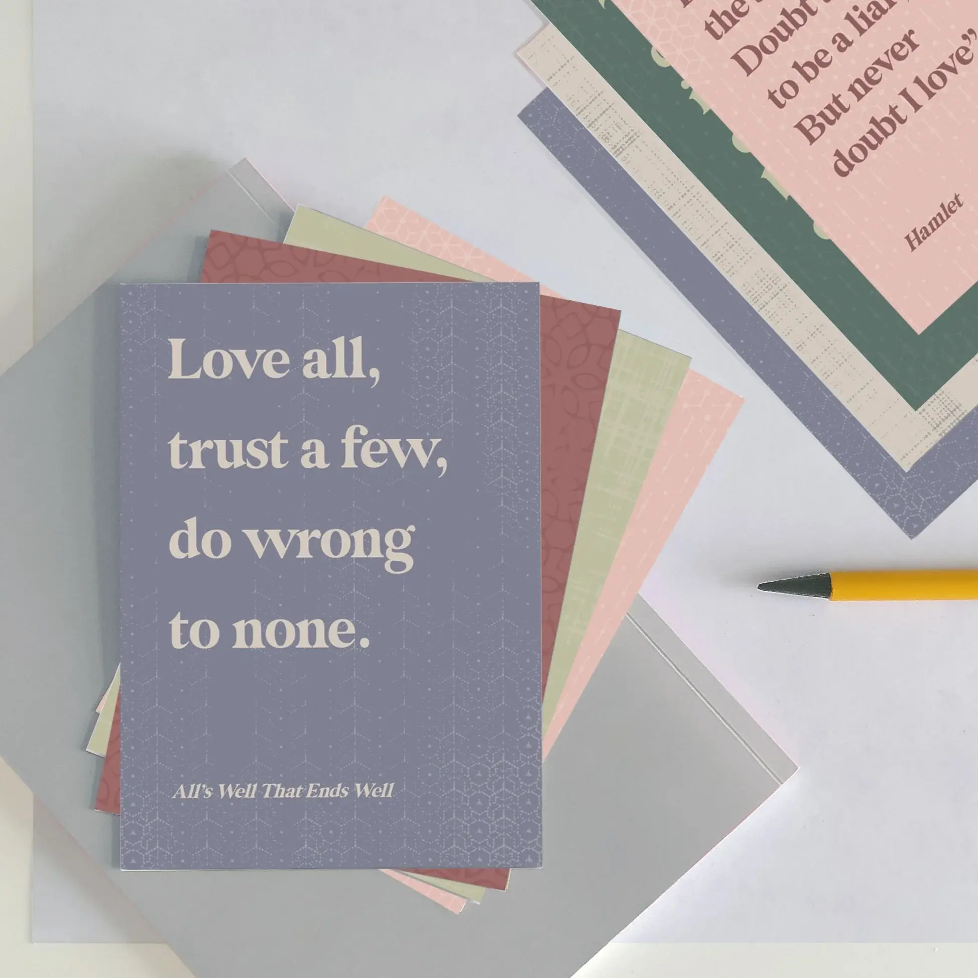 Shakespeare Quote Postcard Set
