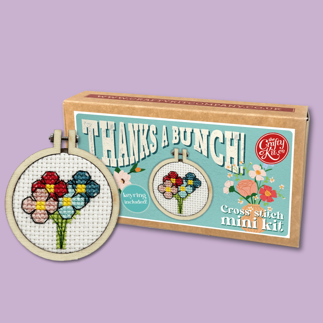 Mini Matchbox Cross Stitch Kit