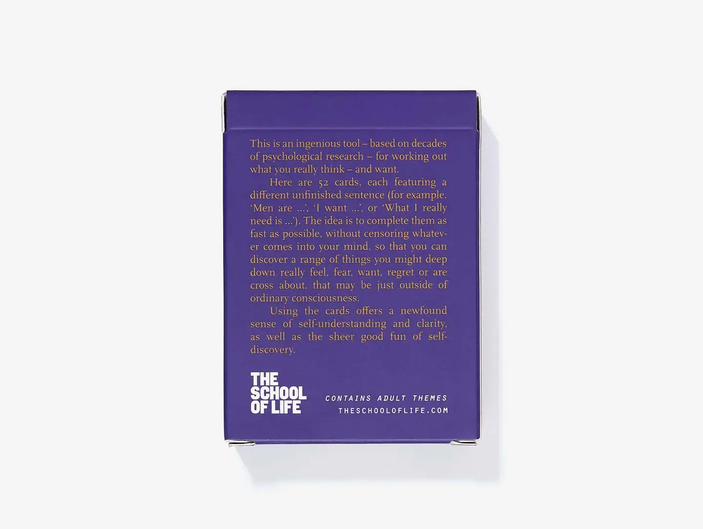 Complete The Sentence (self-help cards)
