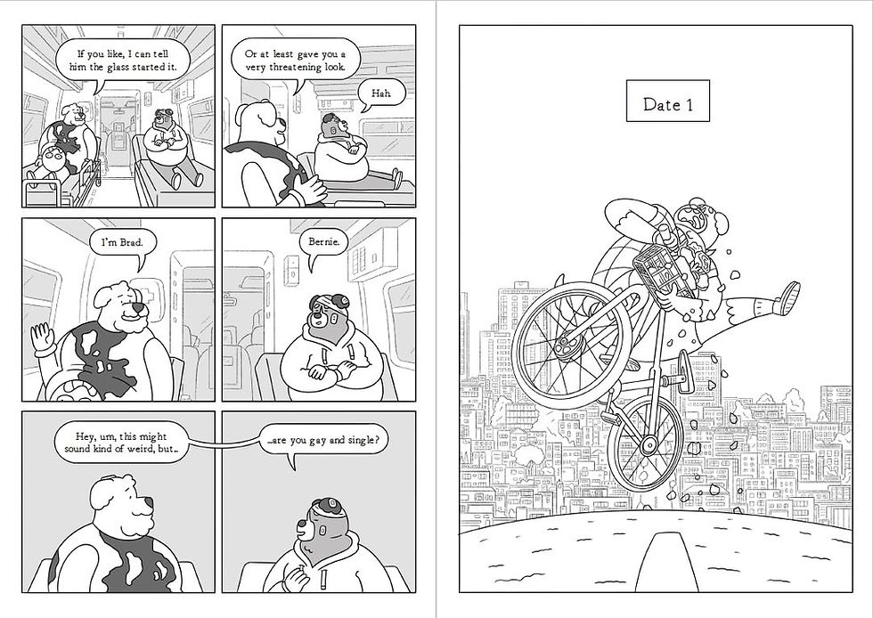Thumbnail: Dogs on Dates - with SIGNED bookplate