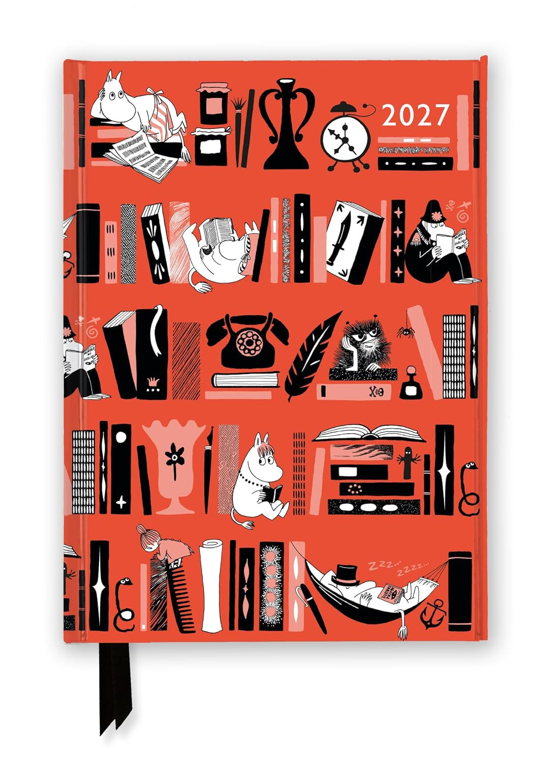 Moomin Bookshelves 2027 Diary Planner