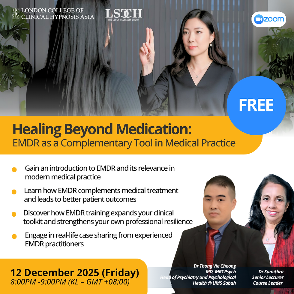 Healing Beyond Medication: EMDR as a Complementary Tool in Medical Practice