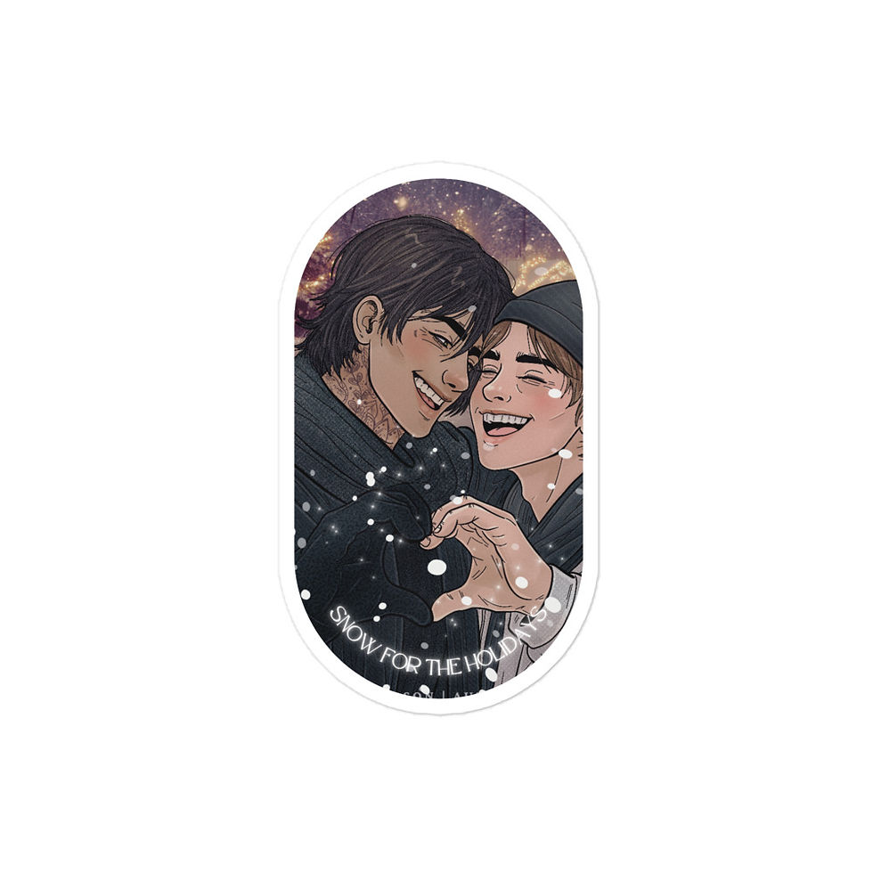 Thumbnail: Eli & Aubrey Snow Day Sticker