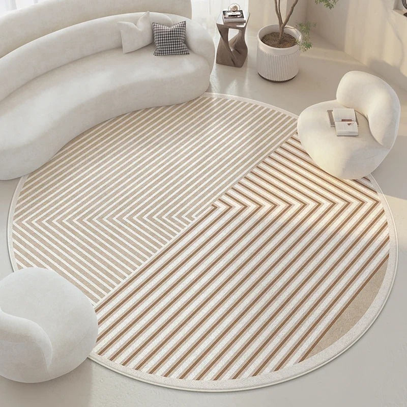 Miniature : Tapis rond de Salon, design moderne