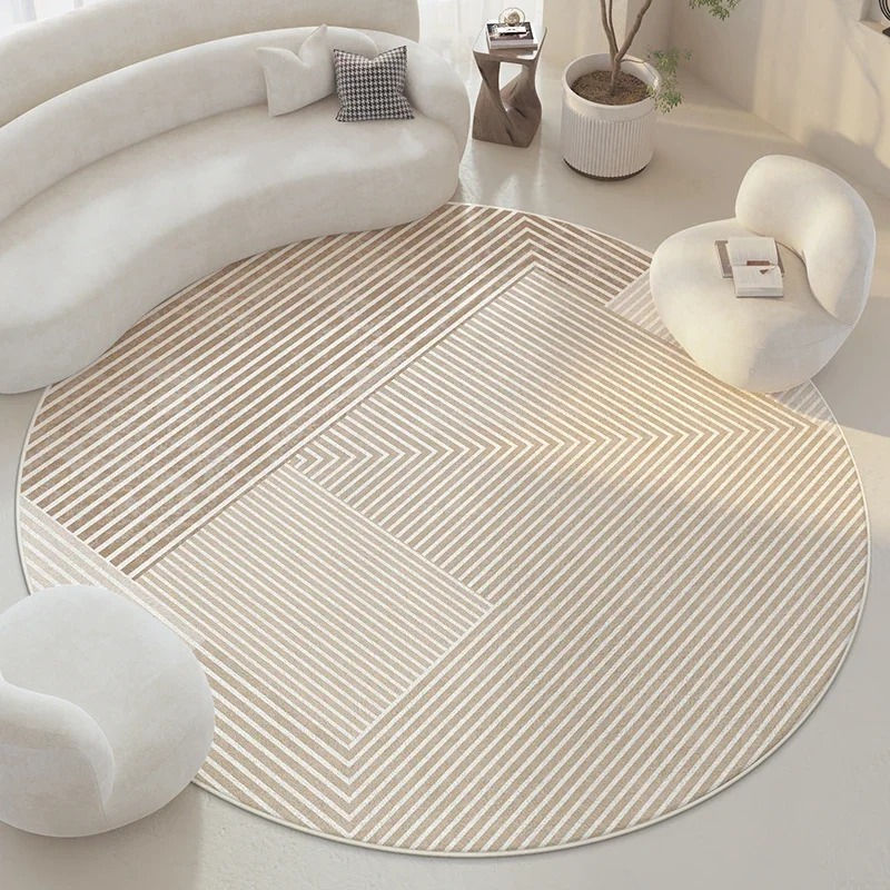Miniature : Tapis rond de Salon, design moderne