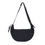 Thumbnail: ‘Nina’ zwarte, stoffen schoudertas