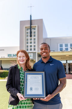O’Dowd’s 2025 Cor Unum Awardee: Jevon Holland ’18