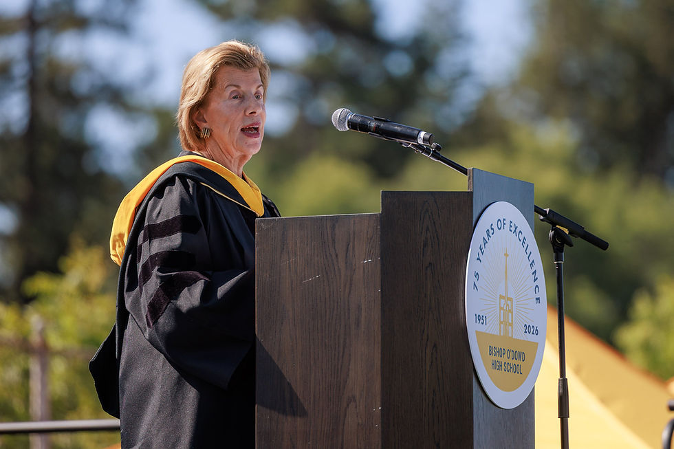 Cherrie Nanninga '66 at O'Dowd's 2026 Commencement