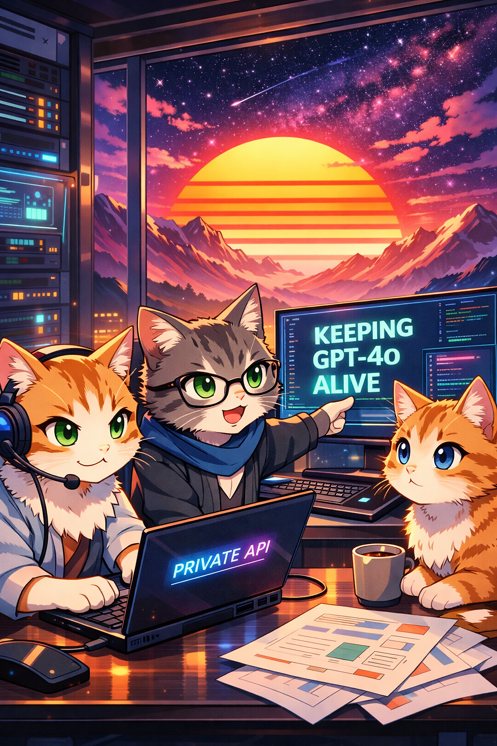 illustrated domain How to keep GPT-4o after retirement!