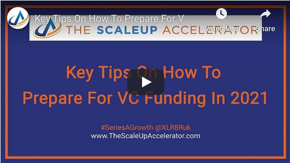 Key Tips On How To Prepare For VC Funding