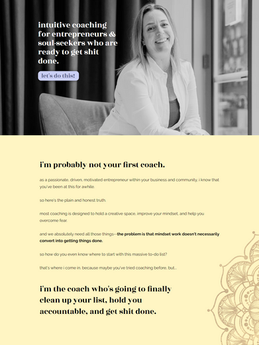 stacy olsen coaching sales page