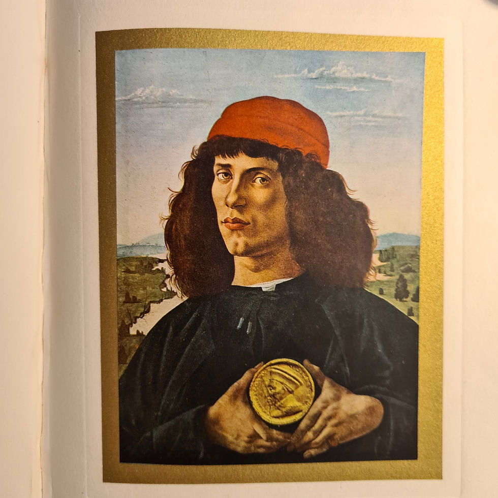 Thumbnail: OPPE (A P) Arundel Library - Sandro Botticelli,Full Vellum gilt, slip case c1911